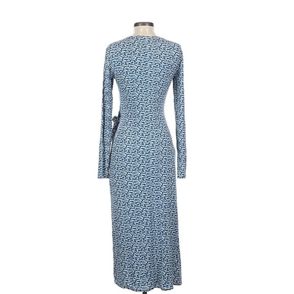 Isabel Etoile Marant Lisy Draped Printed Stretch-Crepe Midi Dress - Picture 3 of 6